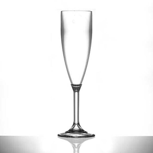 175ml Champagne Flute Glasses - Clear