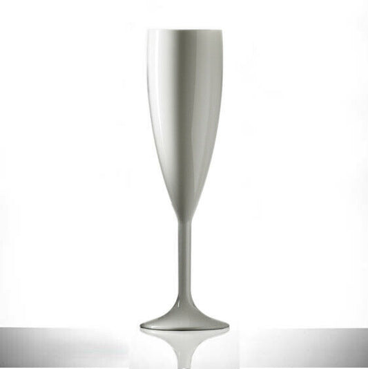 175ml Champagne Flute Glasses - White