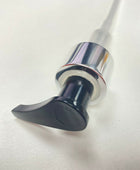 24/410 Pump Bottle Push Type Cap Lid Black/Silver Chrome