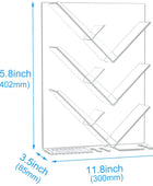 Floating Bathroom Acrylic Shower Caddy Shelf - Clear