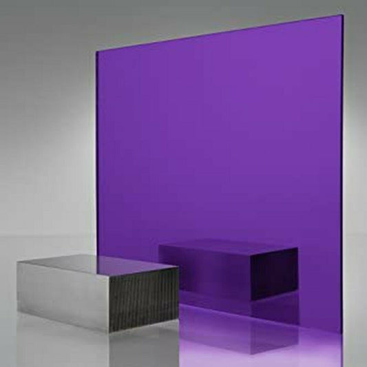 Purple Acrylic Mirror Sheet 4mm Thick Perspex