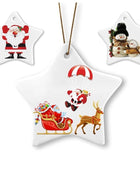 Sublimation Bauble 3'' Star Blanks