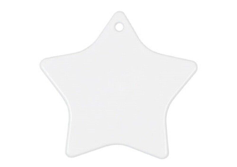 Sublimation Bauble 3'' Star Blanks
