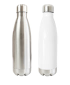 Sublimation Metal Water Bottle Flask 500ml Vacuum Insulated Tea Coffee Travel Thermos