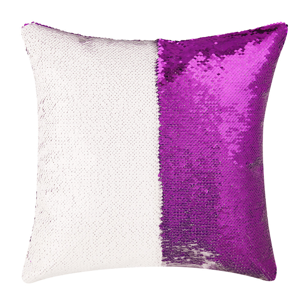 Sublimation Sequin Cover Magic Reveal Sofa Throw Pillow Case 40cm x 40cm